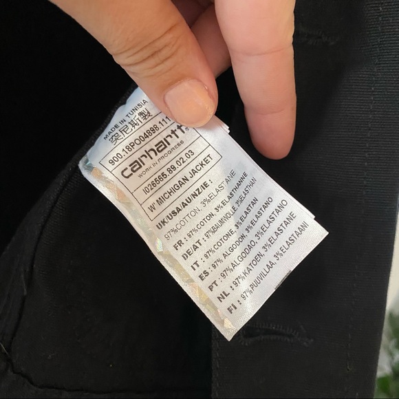 Carhartt WIP Work in Progress | Black Jacket🍃 - Picture 5 of 7